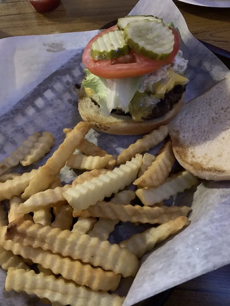 Burger and Fries