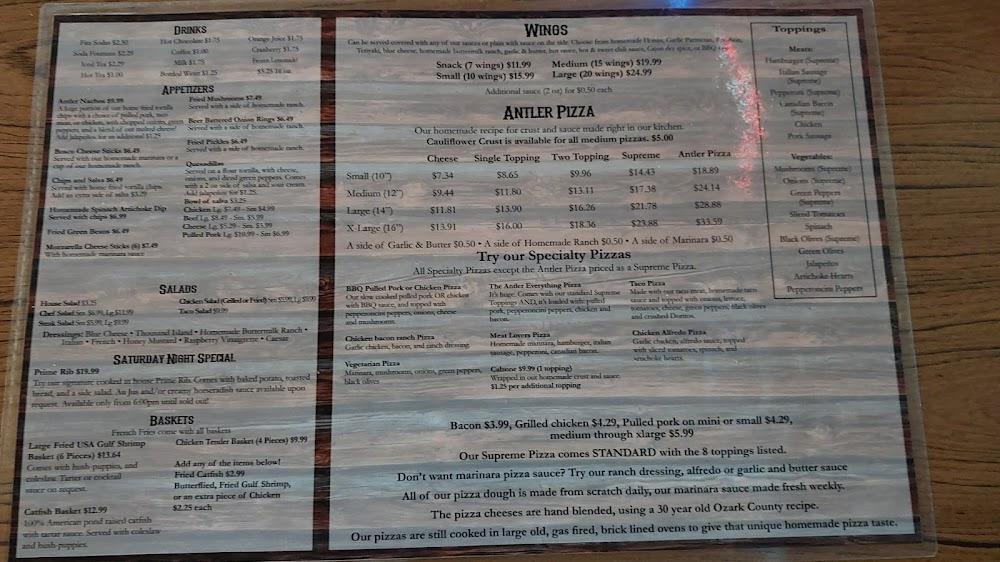 Antler Package & Pizza Restaurant / Burgers / Sandwiches + (Online ordering coming soon) Best food. Menu image 4
